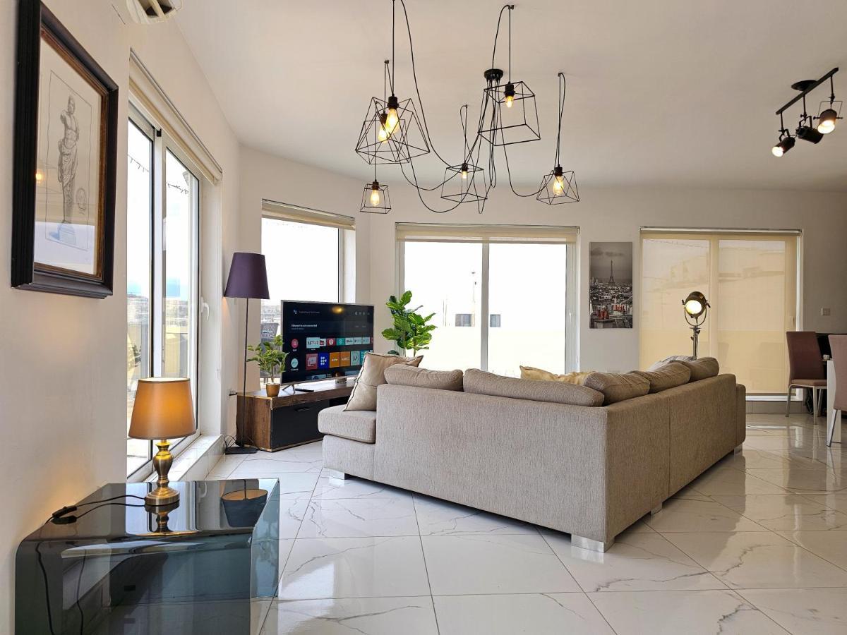 Mive Luxury Sea View Penthouse Apartman Gżira Kültér fotó