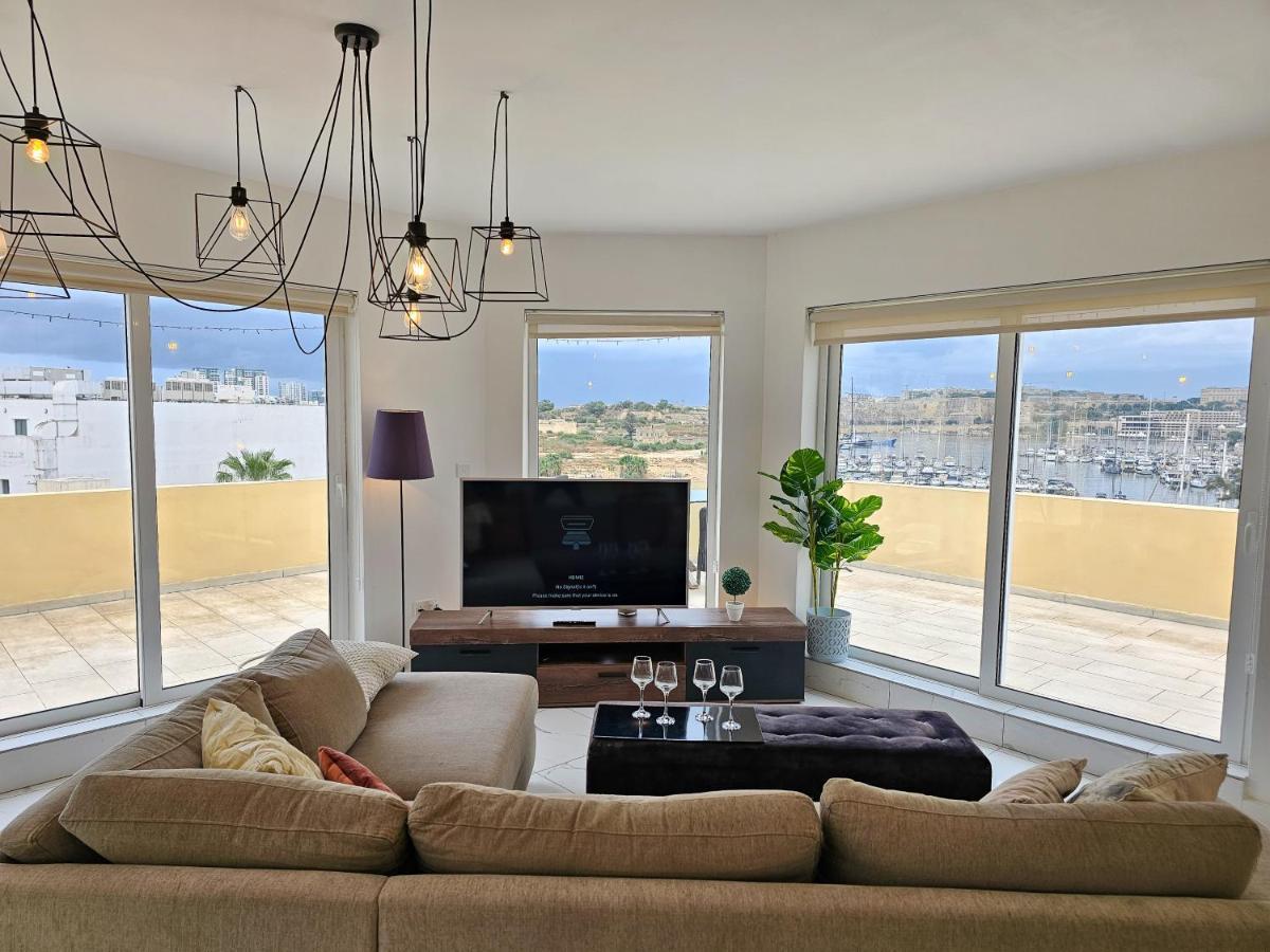 Mive Luxury Sea View Penthouse Apartman Gżira Kültér fotó